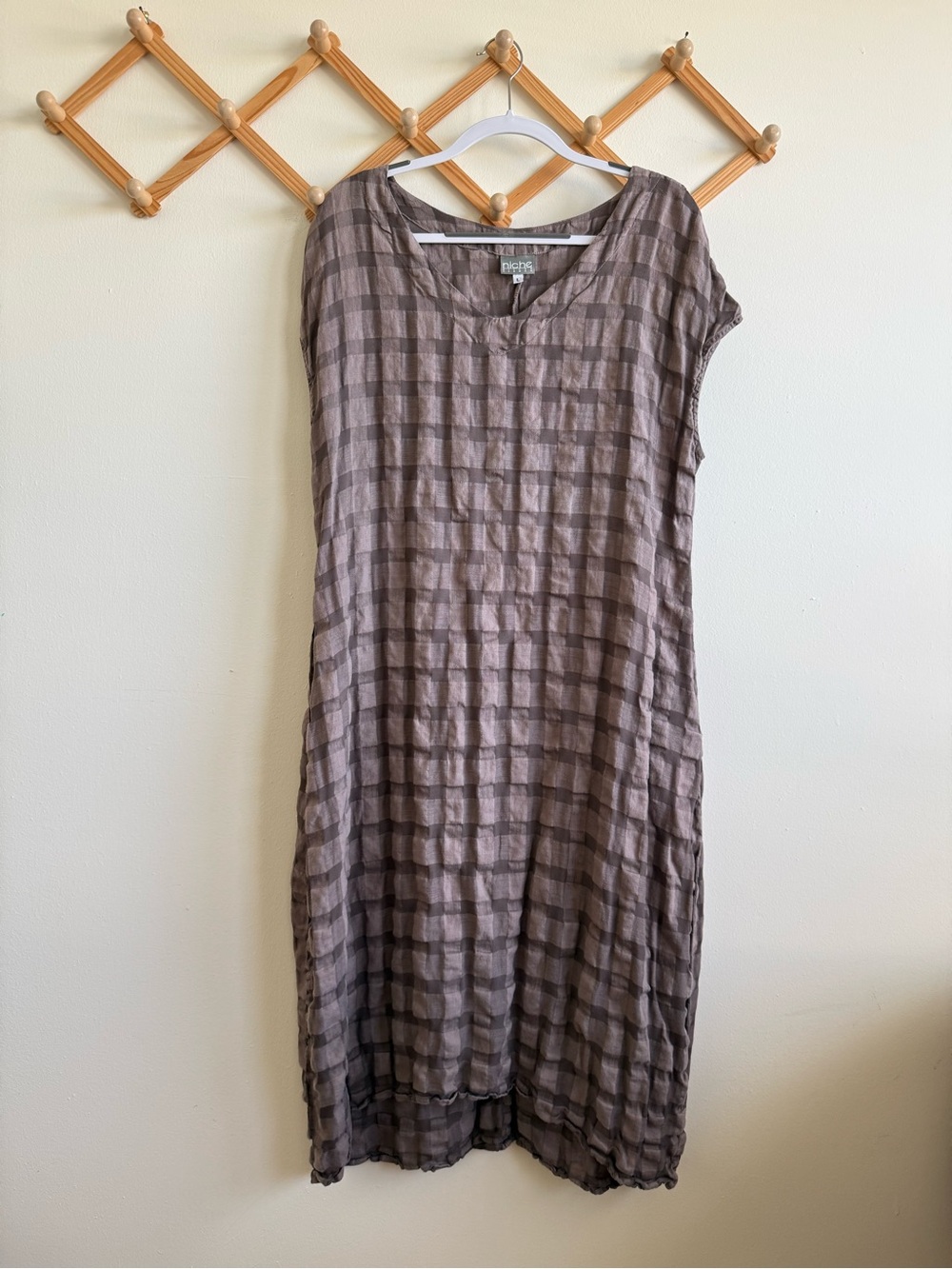 Niche Nilgun Derman Gauzy Lagenlook Dress
